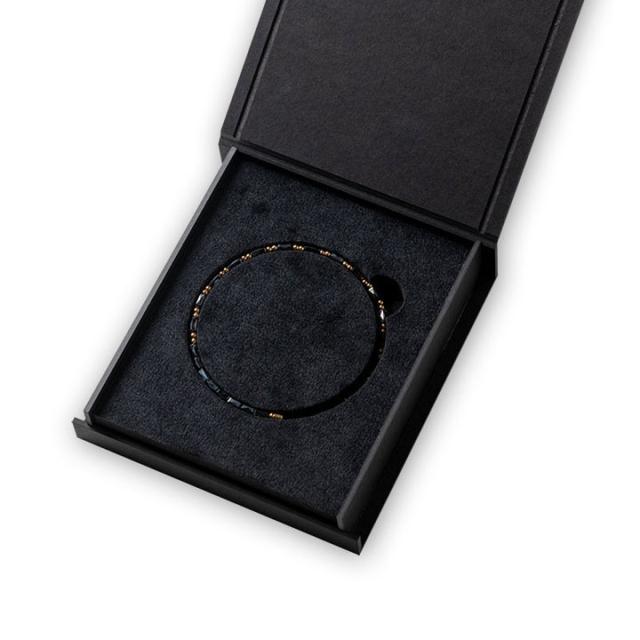 【正規販売店】バンデル ヘルスケア プラネット ブラック×ゴールド Healthcare Planet Black×Gold 磁気ネックレス 医療機器 健康アクセサリー 疲労緩和 BANDEL_8