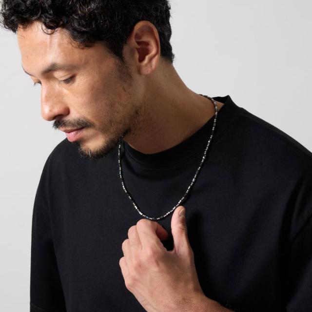 【正規販売店】バンデル ヘルスケア プラネット ブラック×シルバー Healthcare Planet Black×Silver 磁気ネックレス 医療機器 健康アクセサリー 疲労緩和 BANDEL_6