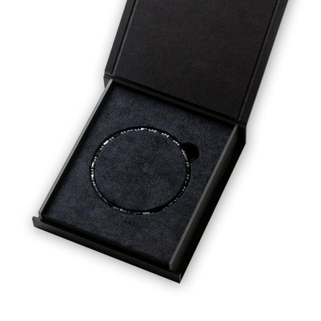 【正規販売店】バンデル ヘルスケア プラネット ブラック×シルバー Healthcare Planet Black×Silver 磁気ネックレス 医療機器 健康アクセサリー 疲労緩和 BANDEL_9