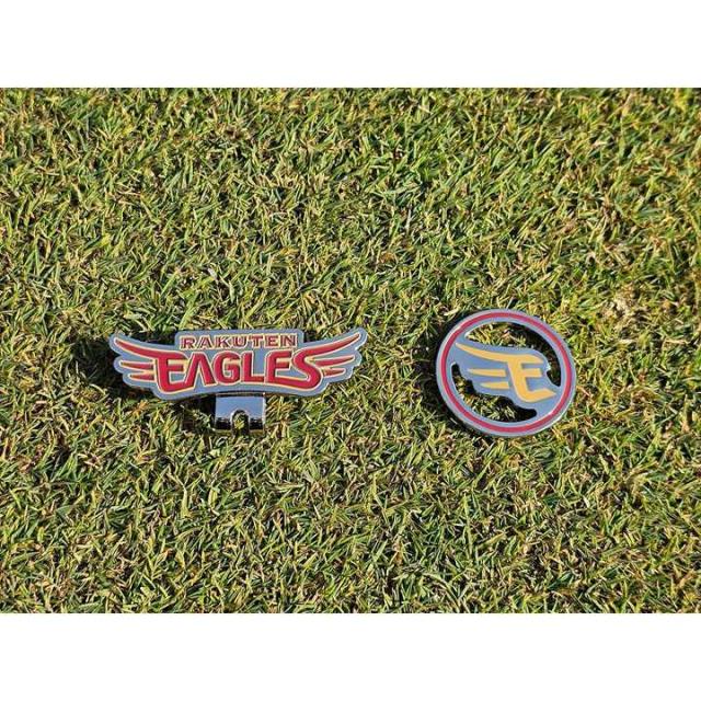 メール便可能】東北楽天イーグルス REAC-5711 クリップマーカー GOLF