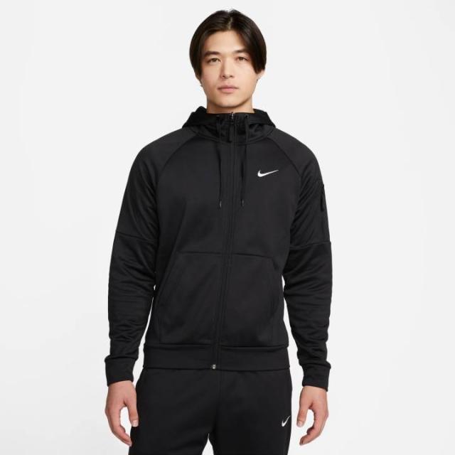 ナイキ NJP-DQ4831-010 ナイキ TF フルジップ L/S フーディ (010)ブラック/ブラック/(ホワイト) メンズ・ユニセックス 26ss 25p