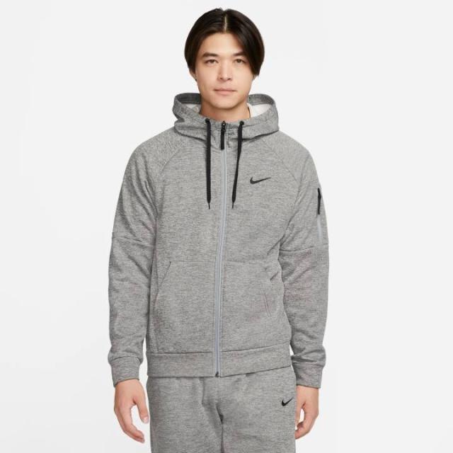 ナイキ NJP-DQ4831-063 ナイキ TF フルジップ L/S フーディ (063)ダークグレーヘザー/パーティクルグレー/(ブラック) メンズ・ユニセックス 26ss 25p