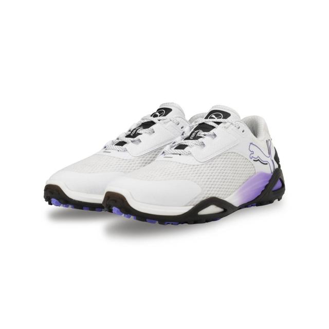 プーマゴルフ PMJ-310249-13 シャドウキャットニトロ (13)プーマホワイト/プーマブラック/ダークアメジスト メンズ・ユニセックス 25fw 25p