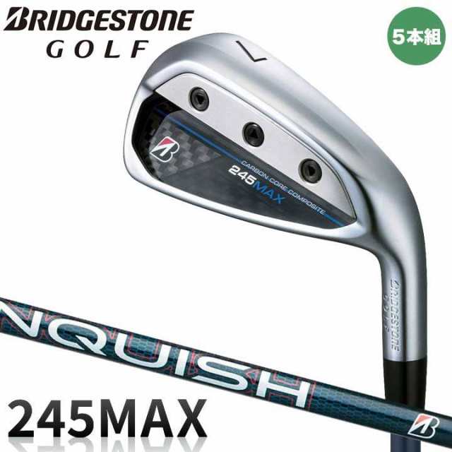 【2024モデル】 ブリヂストン 245MAX アイアン 5本セット（#6〜9PW）　シャフト：VANQUISH BS40 for MAX カーボン BRIDGESTONE 245MAX I