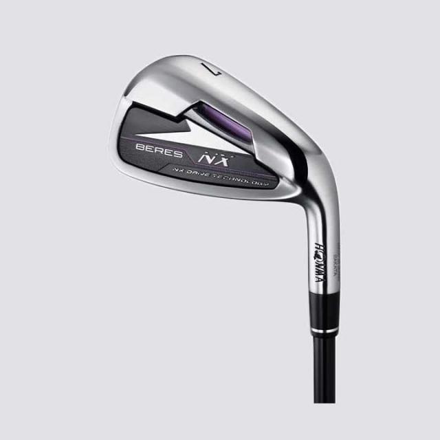 【レディース】本間ゴルフ BERES NX アイアン 単品　シャフト：VIZARD FOR NX 37 カーボン ホンマ HONMA BERES NX　日本正規品