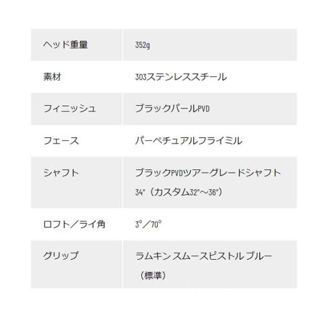 【2024モデル】ベティナルディ BB1 パター 34インチ スムースピストルブルー(標準)グリップ 日本正規品 BETTINARDI 20p_6