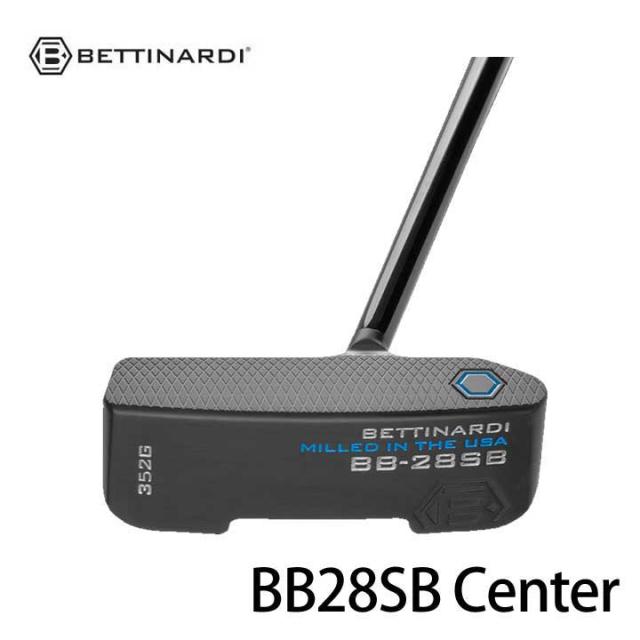 【2024モデル】ベティナルディ  BB28SBセンター パター 34インチ スムースピストルブルー(標準)グリップ 日本正規品 BETTINARDI 20p