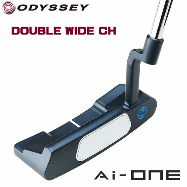 【2024モデル】オデッセイ Ai-ONE DOUBLE WIDE CH パター　STROKE LAB 90シャフト スチール 日本正規品 ODYSSEY AI-ONE ダブルワイド ク