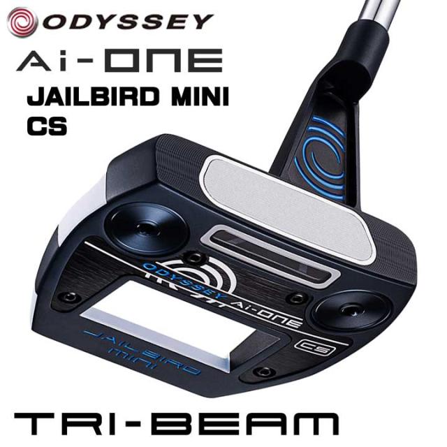 【2025モデル】オデッセイ  Ai-ONE TRI-BEAM JAILBIRD MINI CS パター 日本正規品 ODYSSEY AI-ONE トライビーム ジェイルバード ミニ CS