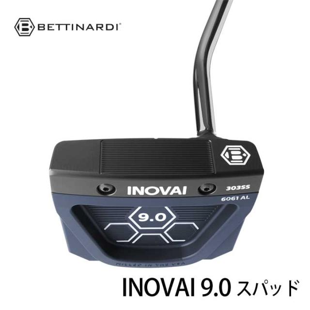 【2024モデル】ベティナルディ INOVAIシリーズ イノベイ9.0スパッドパター 日本正規品 BETTINARDI INOVAI SPUD 20p