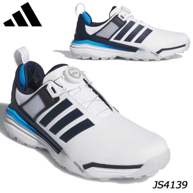 【2026モデル】アディダス OOM30 アディパワー 26 ボア スパイクレス JS4139 ホワイト/ネイビー ゴルフシューズ adidas GOLF ADIPOWER 26 BOA 14,850円