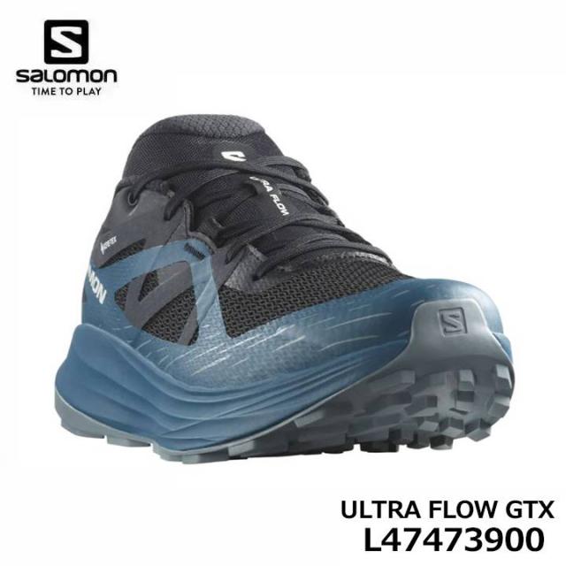 【送料無料】サロモン L47473900 ULTRA FLOW GTX GORE TEX ウルトラフロー トレイル ランニングシューズ Black / Deep Dive /Trooper ゴアテックス スニーカー トレラン マラソン ジョギング ハイキング 軽登山 SALOMON GORE-TEX 15,246円