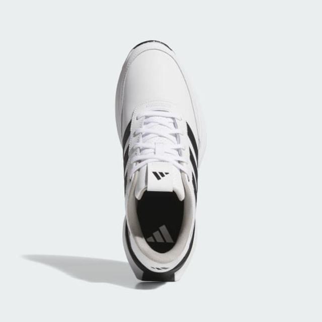 【2025モデル】アディダス MDK95 S2G SL レザー 24 JI4034 ホワイト/ブラック/グレー スパイクレス ゴルフシューズ adidas GOLF 10p_2