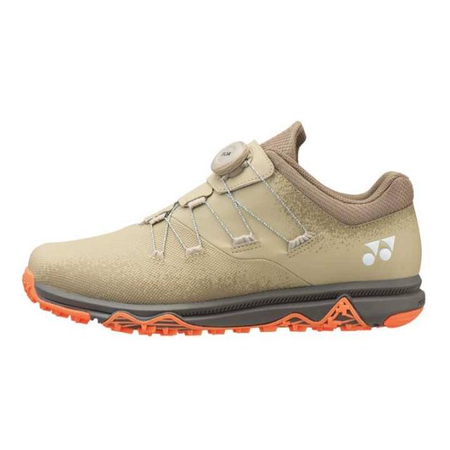 【2024モデル】ヨネックス SHGAR4M パワークッションエアラスメン ライトベージュ ゴルフシューズ YONEX 20p 2024モデル】ヨネックス SHGAR4M パワークッションエアラスメン ライト