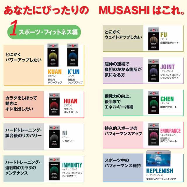 正規販売店】MUSASHI ムサシ IMMUNITY イミュニティ 90本入(スティック