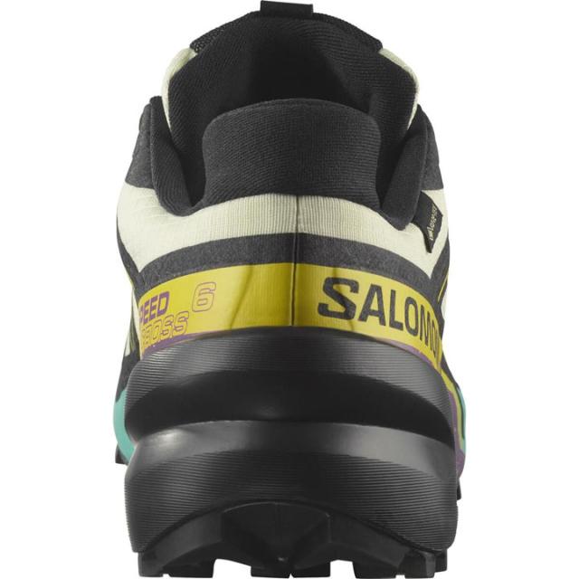 サロモン L47879800 SPEEDCROSS 6 GTX GORE-TEX TRANSPARENT YELLOW/BLACK/WATERFALL  トレイルランニングシューズ スピードクロス 6 ゴアテックス SALOMON サロモン L47879800 SPEEDCROSS 6 GTX GORE-TEX TRANSPARENT YELLOW