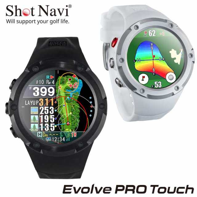 ショットナビevolve pro touch 黒 - 通販 - pinehotel.info