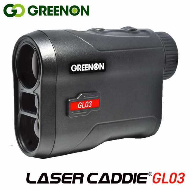 【2024モデル】グリーンオン レーザーキャディー GL03 レーザー距離計 ブラック 距離測定器 GreenOn LASER CADDIE GL03 BK 赤文字表示