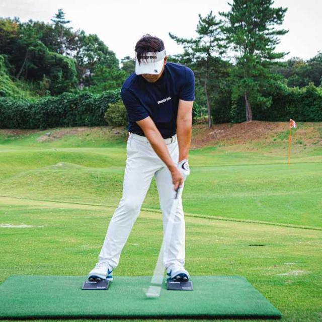 エルピースイング POWER UP IRON パワーアップアイアン ゴルフ トレーニングギア 練習器具 飛距離アップ Left Pelvis Swing LPSwing_8