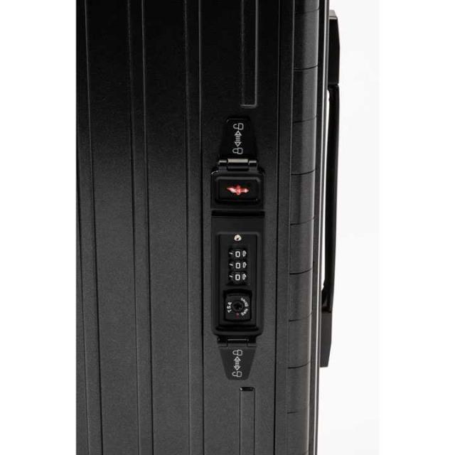 &amp;.FLAT アンドフラット 折り畳みキャリーケース メタリックカラー ブラック 35L FL14-4-00001 CARRY CASE METALLIC COLOR BLACK_6
