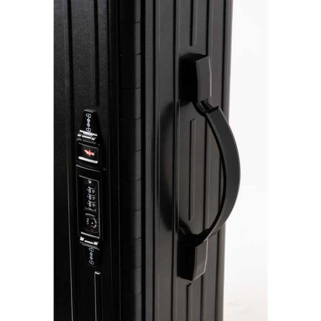 &amp;.FLAT アンドフラット 折り畳みキャリーケース メタリックカラー ブラック 35L FL14-4-00001 CARRY CASE METALLIC COLOR BLACK_7
