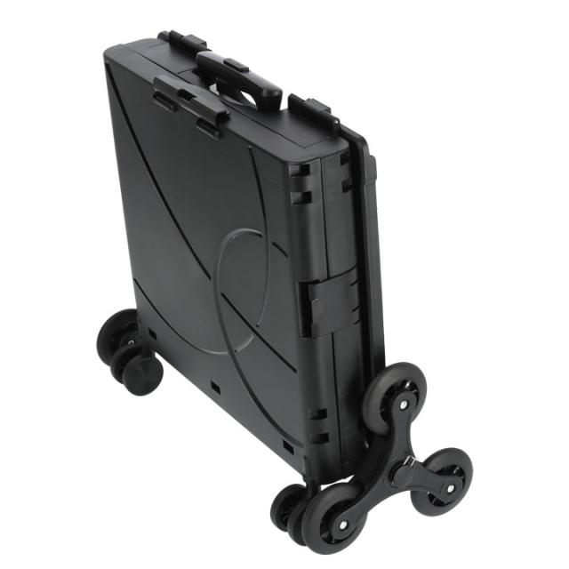 &.FLAT アンドフラット 折り畳みコンテナ キャリーケース レンジャー ブラック Lサイズ 48L FR01-48L CARRY CASE Ranger BLACK_2