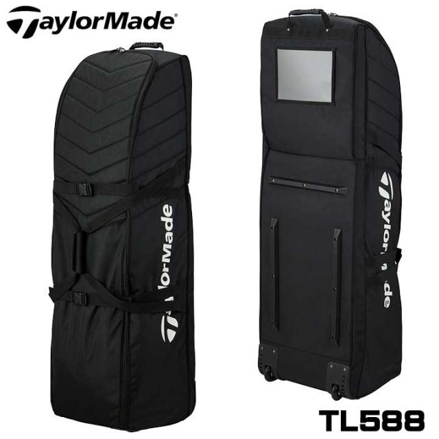 【2025モデル】テーラーメイド TL588 ローラートラベルカバー ブラック M2054801 BLACK TRAVEL COVER  Taylormade 10p