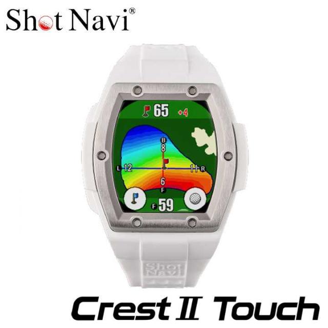 Shot Navi Crest ホワイト ショットナビ クレスト ショットナビクレスト☆ホワイト Crest