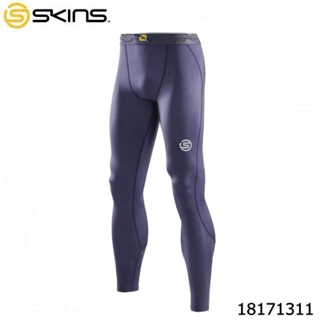 スキンズ 18171311 SERIES-3 メンズトラベル＆リカバリーロングタイツ ネイビー メンズ ボトムス ストレッチ スポーツインナー
