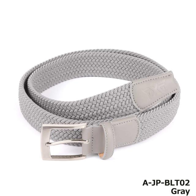 ピーエックスジー A-JP-BLT02 アジャスタブルワンサイズ メッシュベルト（GY） PXG Unisex Adjustable One Size Mesh Belt-Black フリーサイズ 穴無し ピーエックスジー A-JP-BLT02 アジャスタブルワンサイズ メッシュ