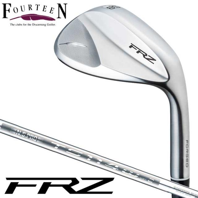 【2024モデル】 フォーティーン FRZ ウェッジ パールサテン仕上げ　シャフト:N.S.PRO TS-114w Ver.2 スチール FOURTEEN 10p