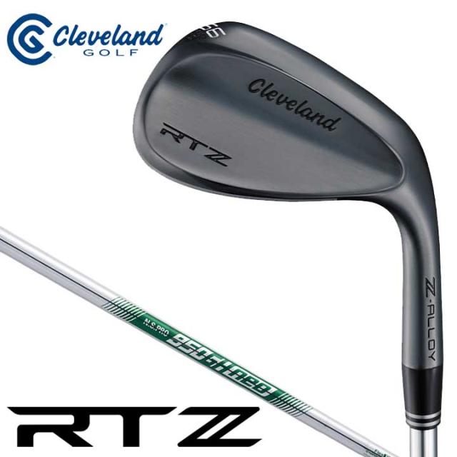 【2025モデル】クリーブランド RTZ ブラックサテン ウェッジ　シャフト：N.S.PRO 950GH neo スチール Cleveland RTZ