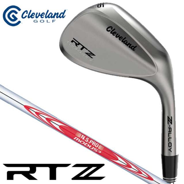 【2025モデル】クリーブランド RTZ ツアーラック ノーメッキ ウェッジ　シャフト：N.S.PRO MODUS3 TOUR 115 スチール Cleveland RTZ