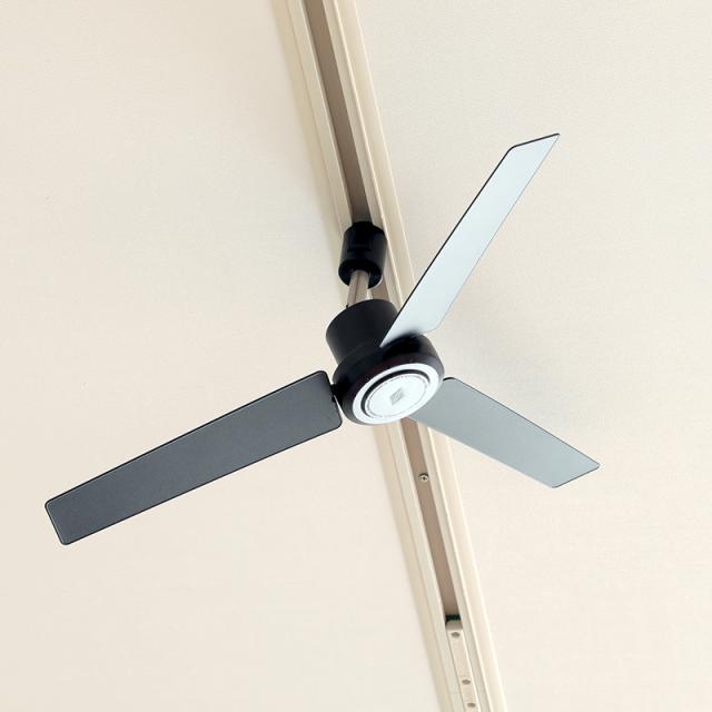 【限定色】【特典付】シーリングファン おしゃれ BRID GENERAL ダクトレールファン DCモーター プラス Φ50cm 003329 小型 軽量 リモコン