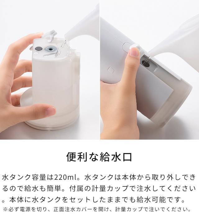 スチームクリーナー プラスマイナスゼロ ±0 XJN-K010 ハンディスチーム