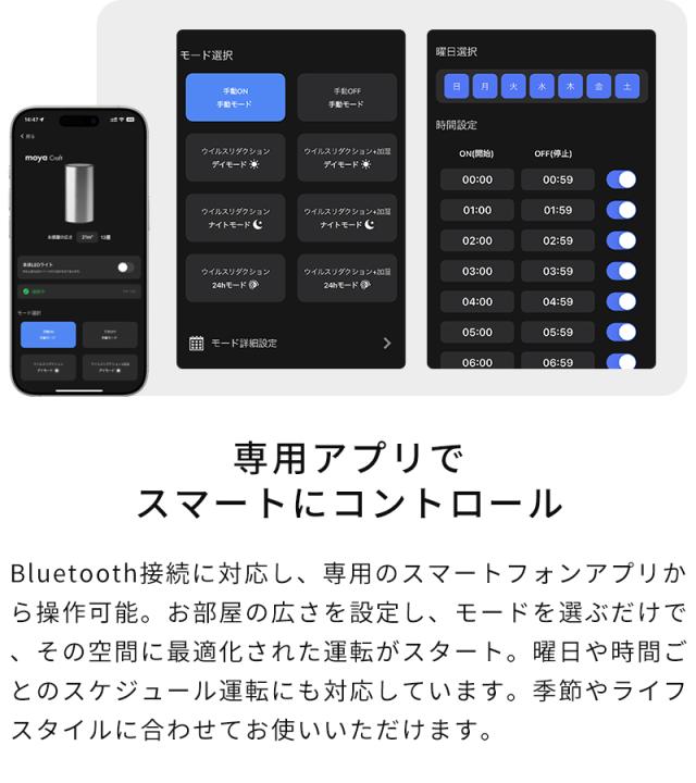 超音波加湿器 moya Craft モヤ クラフト CRAFT1JP ウイルス減少 4.5L 大容量 ウイルスリデューサー 純水 ミスト 13畳 静音 省エネ プルガティオ 日本製