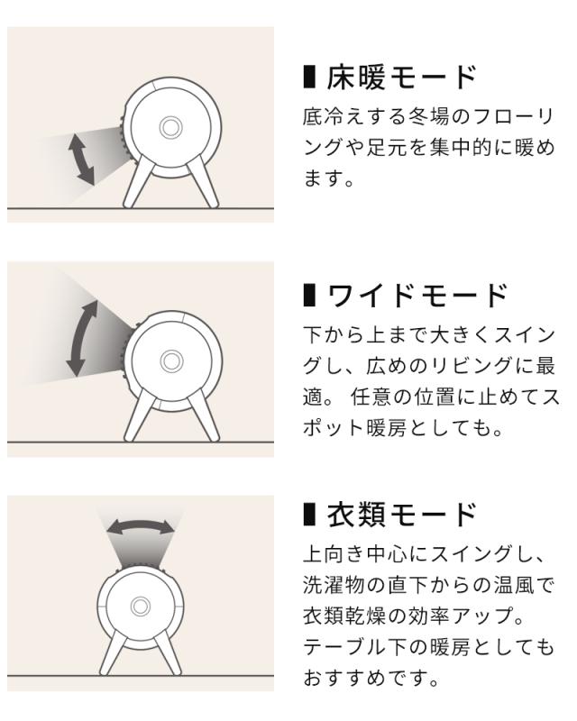 特典付】足元ヒーター アピックス APIX セラミックヒーター どこでも床 