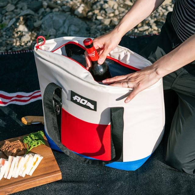 クーラーバッグ AO Coolers エーオークーラーズ キャンバス ソフトクーラートート AOTOT 20L 保冷バッグ 氷 大容量 アウトドア キャンプ 正規販売店_9