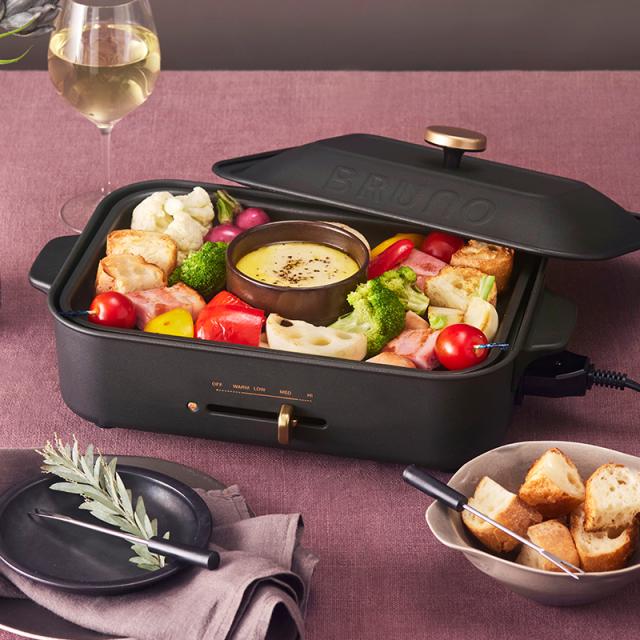 コンパクトホットプレート 白 たこ焼き BRUNO BOE-021 オシャレ 新品 未使用品