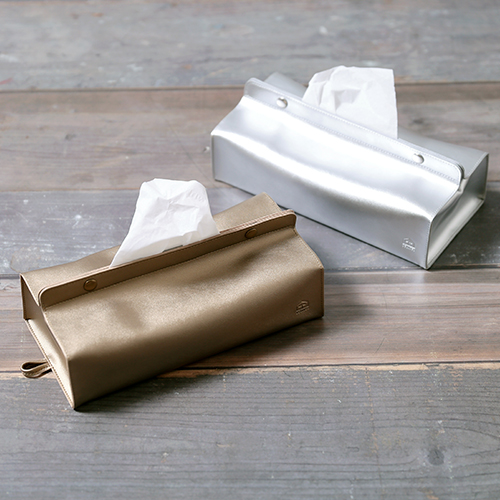 ティッシュケース フォレストウェーブ×ラベンデューラチェック