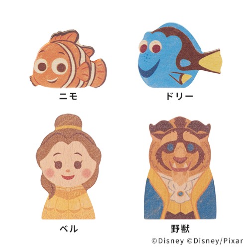 ディズニー キディア Disney | KIDEA 単品 キデア つみき 木製 人形