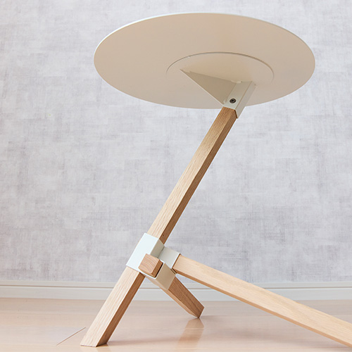 サイドテーブル おしゃれ デュエンデ DUENDE TRE SIDE TABLE DU0210 トレ 形 ミニテーブル ソファ ベッド シンプル スチール 木製_9