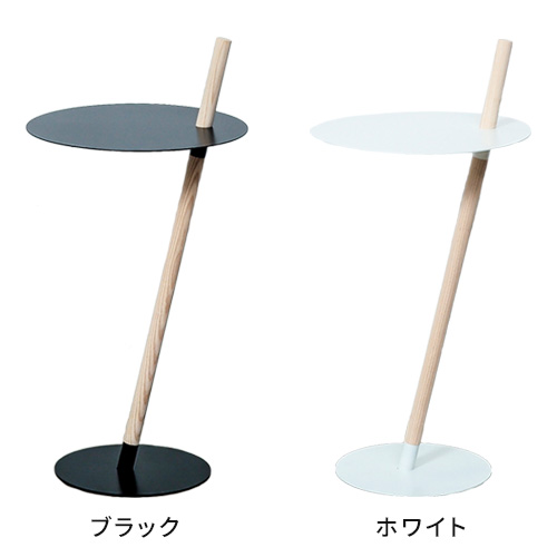 サイドテーブル おしゃれ デュエンデ DUENDE TUBE＆ROD DU0270 チューブ＆ロッド 丸 ミニテーブル ソファ ベッド シンプル スチール 木製_2