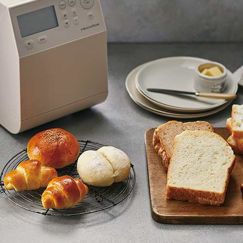 ホームベーカリー 本体 レコルト recolte コンパクトベーカリー RBK-1 全自動 小型 米粉パン 食パン 1斤 餅つき パン焼き機  簡単｜au PAY マーケット
