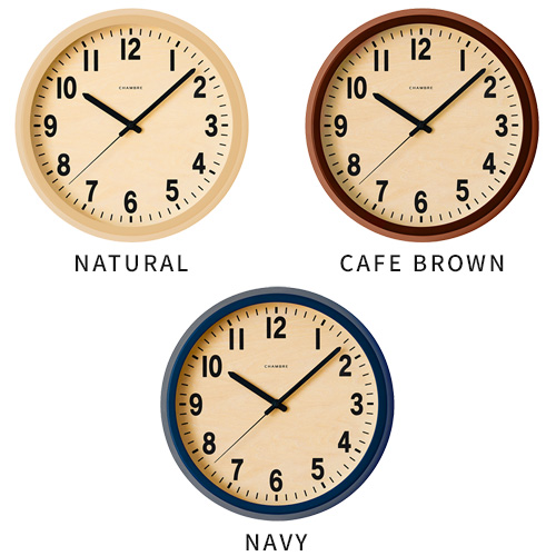 CHAMBRE PUBLIC CLOCK シャンブル パブリッククロック 電波時計 CH-027 掛け時計 インターゼロ おまけ付き_4
