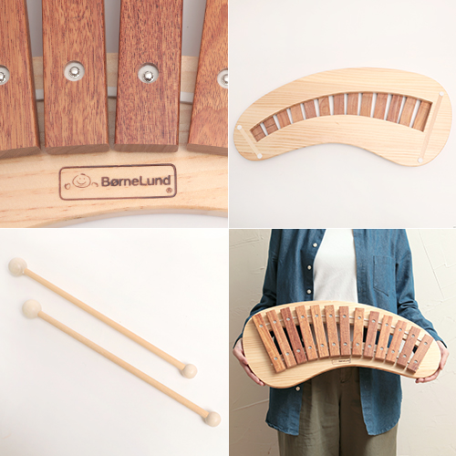 特典付】 木琴 おもちゃ ボーネルンド BorneLund パレットシロフォン