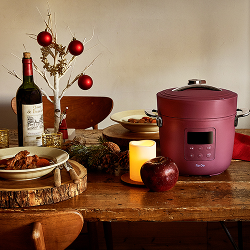 【特典付】 圧力鍋 電気 リデポット Re・De Pot 電気圧力鍋 2L PCH-20 圧力調理 炊飯器 4合 低温調理 スロー調理 無水調理 1.2L レシピ