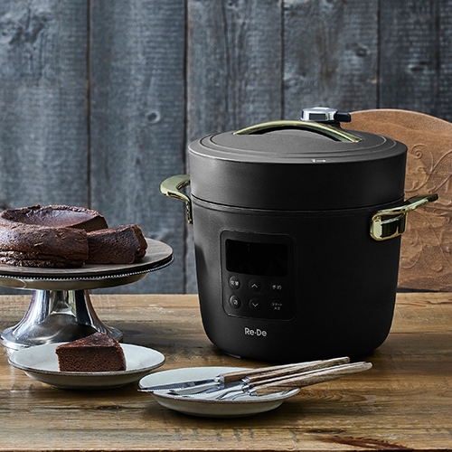 【特典付】 圧力鍋 電気 リデポット Re・De Pot 電気圧力鍋 2L PCH-20 圧力調理 炊飯器 4合 低温調理 スロー調理 無水調理 1.2L レシピ