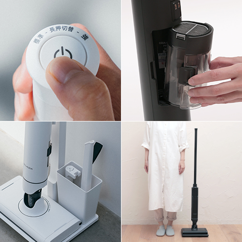 正規店 バルミューダ BALMUDA 掃除機 コードレス ザ・クリーナー ライト The Cleaner Lite C02A サイクロン掃除機 スティック 正規販売店_1