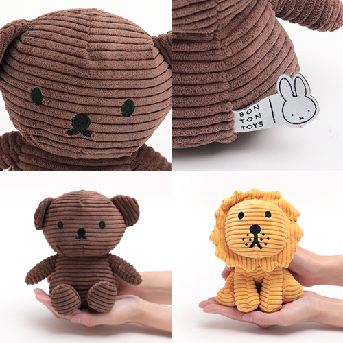 ミッフィー ボントントイズ BON TON TOYS ぬいぐるみ Boris Bear Lion